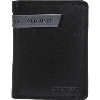 Old River Pánská peněženka kožená RFID ochrana OR-102 černá