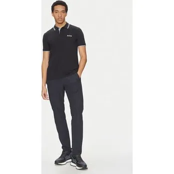 Pánská košile BOSS Polokošile Paddy Pro 50469102 Tmavomodrá Regular Fit L