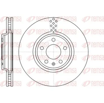 Brzdový kotouč Brzdový kotouč REMSA 61110.10