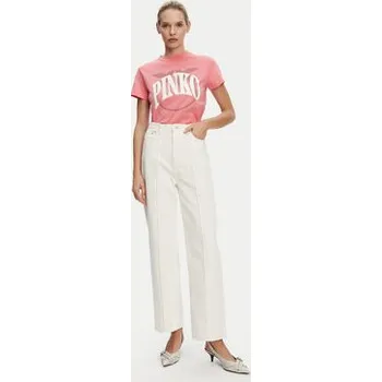 Dámské tričko PINKO T-Shirt 101752 A2CT N55 Růžová Regular Fit M