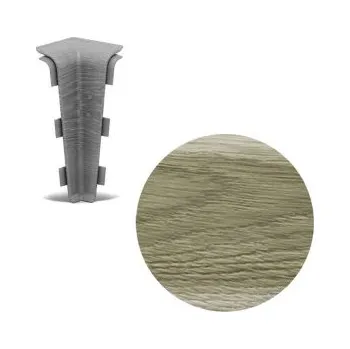 AC AP28/1 vnitřní růžek k soklové liště SG75, PVC Urban legend, 1 ks