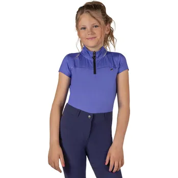 Chlapecké tričko QHP Triko sportovní Nyomi QHP, dětské, purple sunset 140