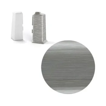 soklová lišta Salag AC AP31 vnější růžek k soklové liště NG62, PVC hliník dekor, v: 62 mm, 1 ks