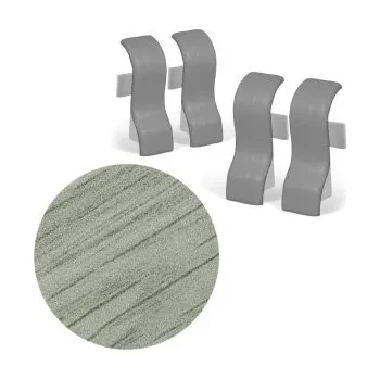 soklová lišta AC AP35 spojka k liště 08, Dub Achensee, 4 ks