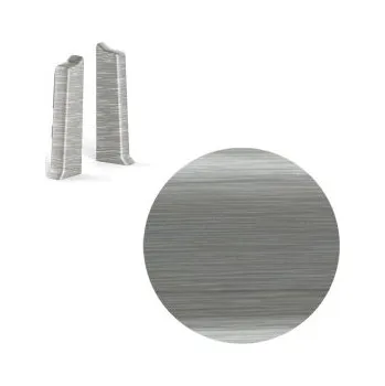 soklová lišta AC AP31 koncovka L+P k soklové liště NG62, PVC hliník dekor, v: 62 mm, 1 pár