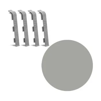 AC AP28/1 spojka k soklové liště SG75, PVC šedá, 2 ks