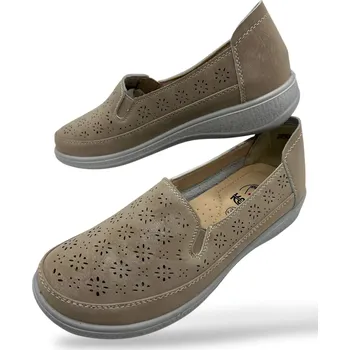 Dámské mokasíny Koka Dámské béžové zdravotní mokasíny Barva: Béžová, Velikost: 40