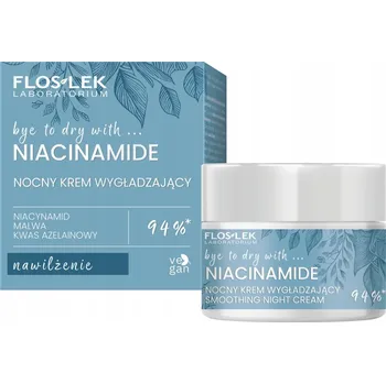 Pleťový krém Multifunkční krém na obličej Flos-Lek NIKOTINAMID na noc 50 ml