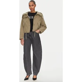 Dámská bunda Guess Bunda pro přechodné období W5RL13 WGWD2 Zelená Regular Fit L