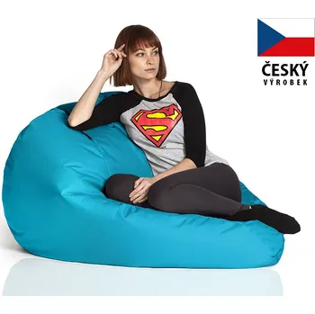 Sedací pytel CrazyShop CrazyShop Sedací vak HRUŠKA MEGA, tyrkysová