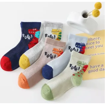 Karnevalový kostým Síťované ponožky - ZELENÝ DINOSAURUS - (6-8 let) L (Značka: ROYGCBP)