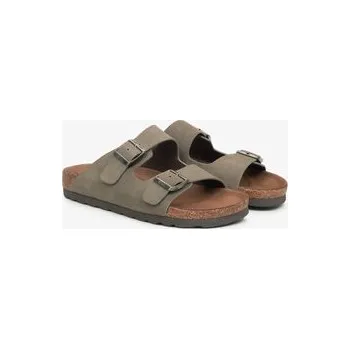 Pánské pantofle Estro Nazouváky ER00115495 Khaki 44