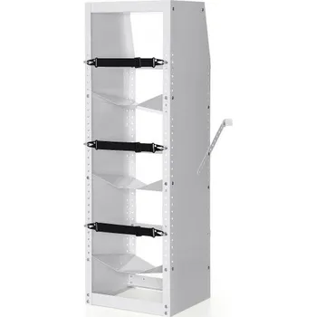 Stojan na víno Stojan na chladicí nádrže VEVOR, se 3 nádržemi na lahve o objemu 30-50 liber, stojan na nádrže s chladivem 14,64x13,97x46,06 palce, stojan na chladicí lahve, stojany a držáky na plynové lahve na freon, plyny, kyslík, dusík