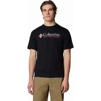 Oblečení a móda Columbia CSC Basic Logo™ Short Sleeve M 1680053001 - black/csc retro logo L