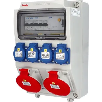 Rozvaděč FAMATEL Skříň V1128-6kA-ZSF40002000.1 /3958 zásuvková v1128-6kA