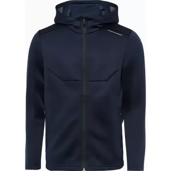 Pánská mikina PORSCHE DESIGN Hooded sweat jacket Mikina s kapucí tmavě modrá (Stylová volnočasová tepláková bunda s inovativní technologií CLOUDSPUN a kapucí.)