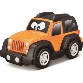 autíčko Bburago Jeep plastové autíčko oranžový