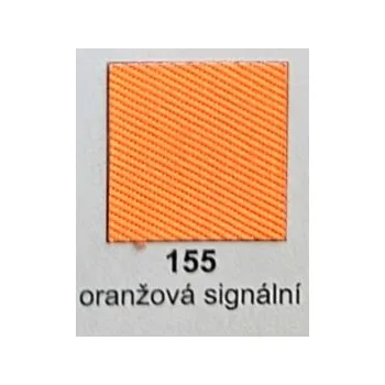 vysivaci.cz ELEGANT materiál pro vyšívání nášivek a aplikací š.150cm barva 155 oranžová signální velikost: 1 metr šíře 150cm