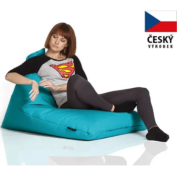 Sedací pytel CrazyShop CRAZYSHOP TRIANGL S, tyrkysová