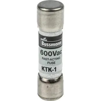 Elektronická součástka EATON Pojistka 1A UL 600VAC KTK-1 KTK-1