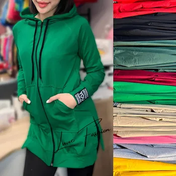 Dámská mikina Mikina Design You Zelená