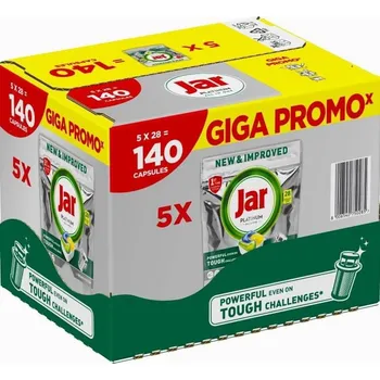 Přípravek do myčky Jar Platinum 140 ks