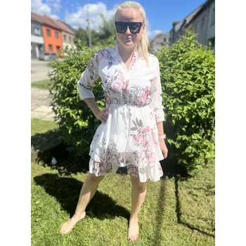 Dámské šaty Šaty Adel Bílé