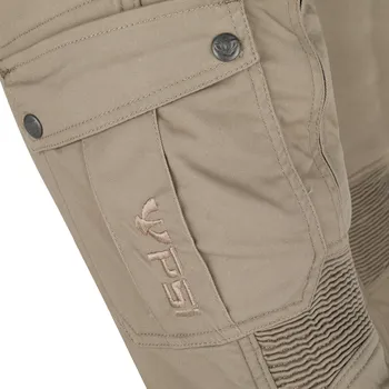 Moto kalhoty Kalhoty PSí KEVLAR JEANS CABO pánské béžové 54