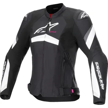 Moto bunda Alpinestars Stella T-GP Plus R V4 Women Jacket Black/White XXL