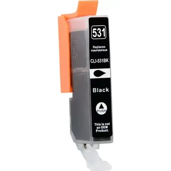 Canon CLI-531 Bk XL - kompatibilní pro tiskárny PIXMA TS8750, TS8751