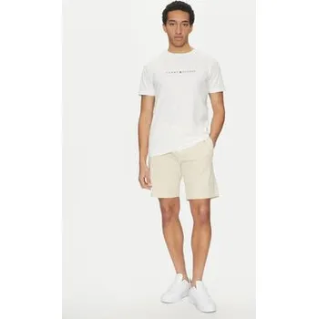 Pánské kraťasy Tommy Hilfiger Sportovní kraťasy UM0UM03364 Béžová Regular Fit S
