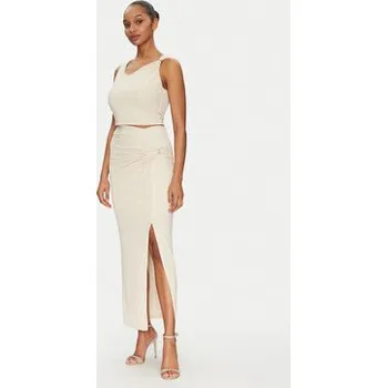 Guess Top W5GP22 KAQL2 Béžová Regular Fit S