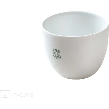 Kelímek spalovací porcelánový střední (Objem (ml): 200, Průměr (mm): 80 , Výška (mm): 62, Balení (ks): 1)