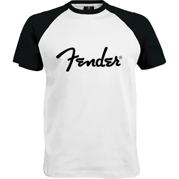 Pánské tričko Tričko Fender Druh: Pánské, Barva: Černo | Bílá, Velikost: XL
