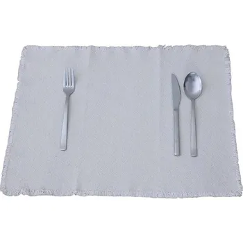 prostírání H&D Prostírání, 35x50 cm, bavlna, bílá