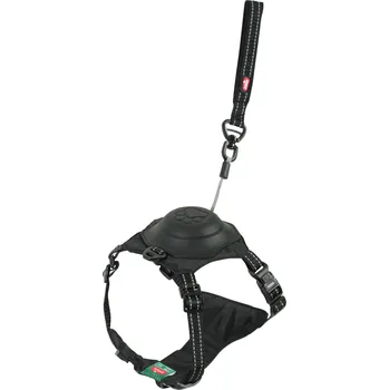 Postroj pro psa Postroj pes s vodítkem EASY RIDE černá XL Zolux
