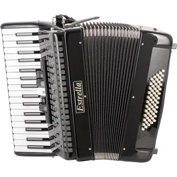 Akordeon Estrella 34/60 barva černá