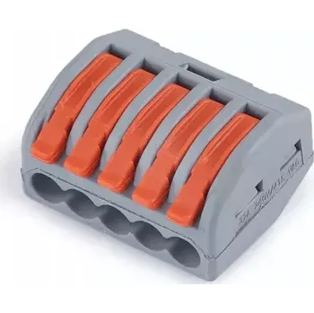 Kabelová svorka s páčkou 5x0,08-2,5-4mm CMK-415