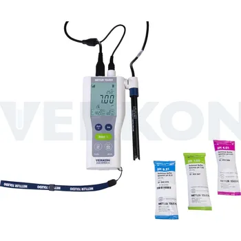 Příslušenství ke svářečce pH metr přenosný Mettler Toledo FiveGo F2, Typ: F2-Meter, Popis: Samostatný přístroj bez elektrody, včetně držáku elektrody a zápěstního řemínku