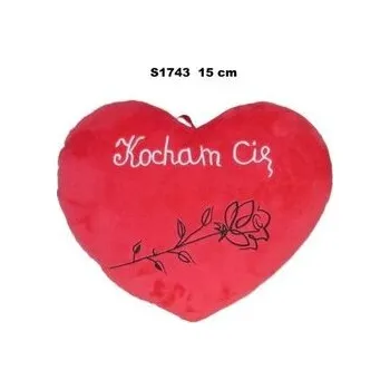 plyšák Poduszka Serce 15cm