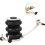 VEVOR 5 tun/11023 lbs Pneumatický zvedák Vzduchový zvedák s trojitým vakem Výška zdvihu 6,5-16 palců Zvedák nafukovacího zvedáku do auta Pneumatický vzduchový zvedák 11023LBS Kapacita Extrémně rychlé zvedání