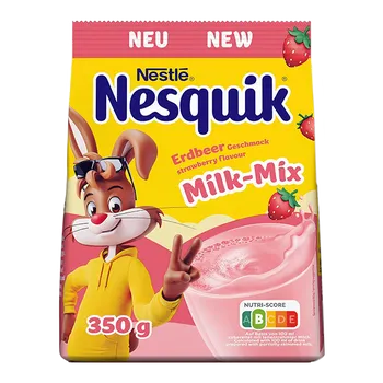 Instantní nápoj Nestlé Nesquik jahodový nápoj v prášku 350 g