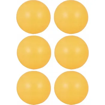 Pingpongový míček Míčky na stolní tenis PING PONG pro hru 6 Ks ORANŽOVÉ
