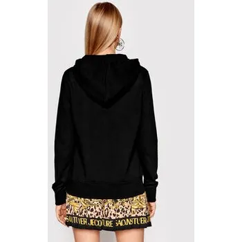Dámská mikina Versace Jeans Couture Mikina Logo 72HAIT02 Černá Regular Fit S