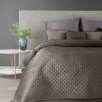 Přehoz na lůžko Přehoz na postel Eurofirany polyester 220 cm x 240 cm béžový