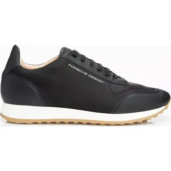 Pánská treková obuv PORSCHE DESIGN City Sneaker 2.0 Módní tenisky městská obuv černá (Sportovní, moderní tenisky s lehkým svrškem z nylonu a veganské kůže. Vyrobeno v Itálii.)