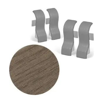 soklová lišta AC AP35 spojka k liště 08, Dub zimní, 4 ks