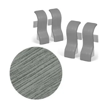 soklová lišta AC AP35 spojka k liště 08, Dub Grand šedý, 4 ks