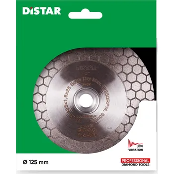 Řezný kotouč Diamantový kotouč DISTAR 7D EDGE DRY 125mm x 1,6 x 22,23/M14F – suché řezání Jolly hrany