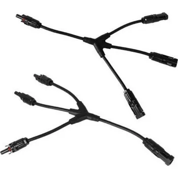 solární kabel Konektor MC4 roztrojka kabelová - pár